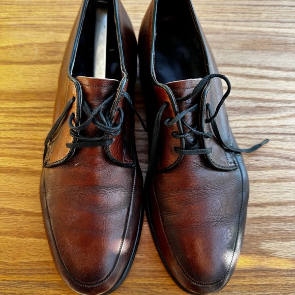 Men leather dress shoes size 8 - Picture 4 of 8